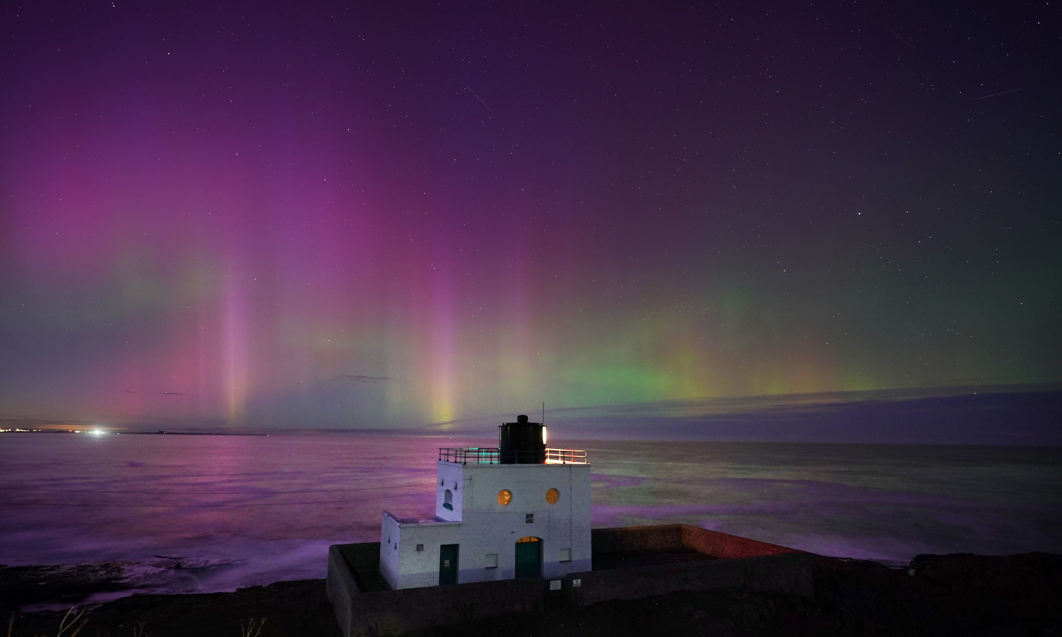 Photos show Northern Lights illuminating skies across the UK | The